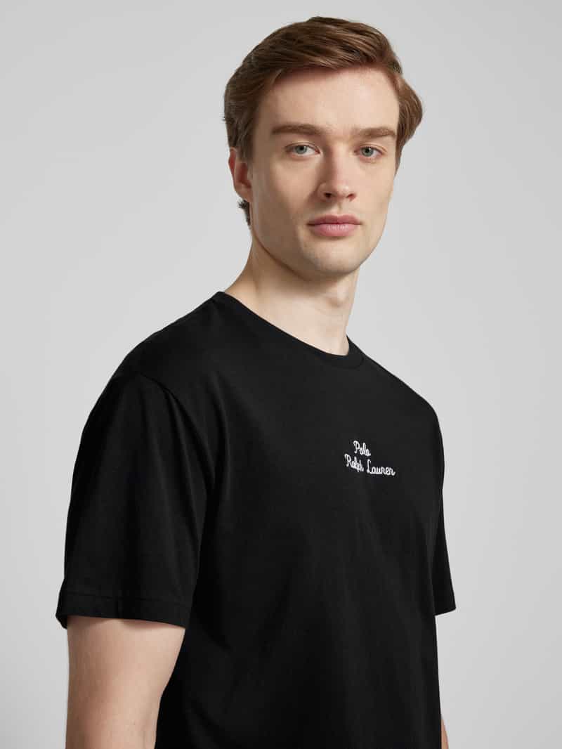 Polo Ralph Lauren Regular fit T-shirt met labelstitching