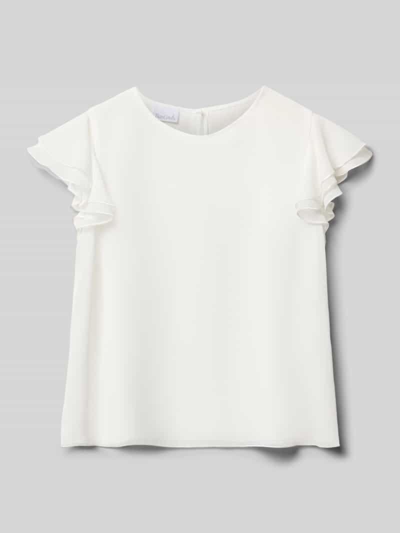 Weise Regular fit blouse met ronde hals