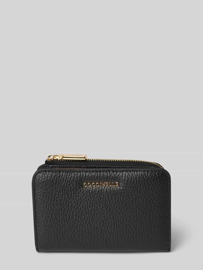 Coccinelle Portemonnee met ritsvak model 'METALLIC SOFT'