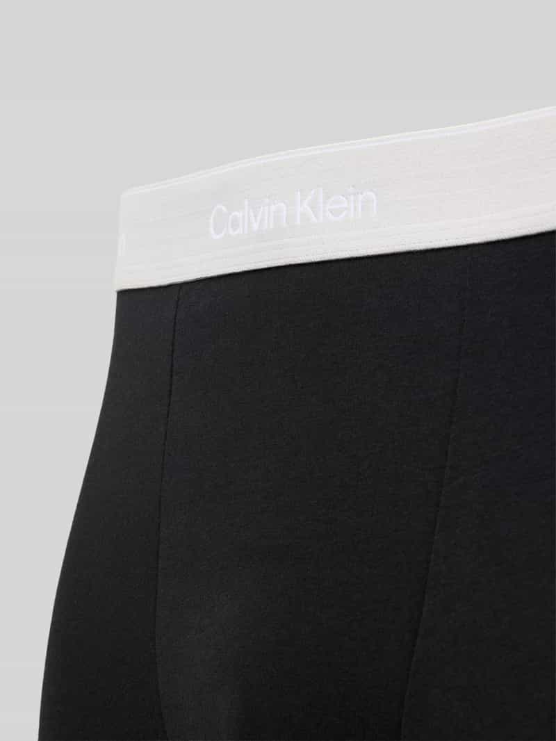 Calvin Klein Underwear Boxershort met band met label in een set van 3 stuks