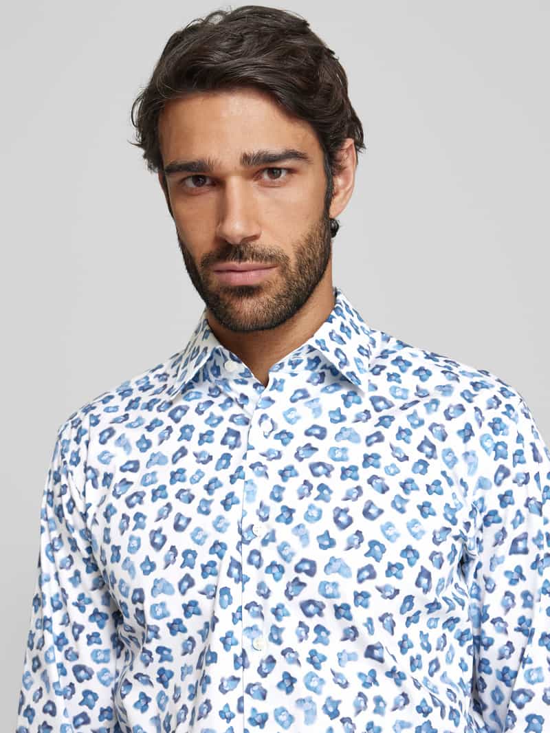 Boss Regular fit zakelijk overhemd met knoopsluiting model 'Joe'