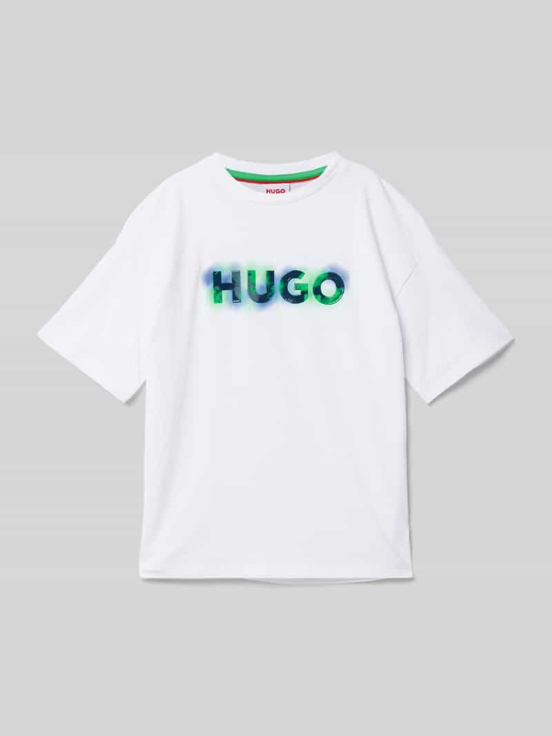 HUGO T-shirt met ronde hals