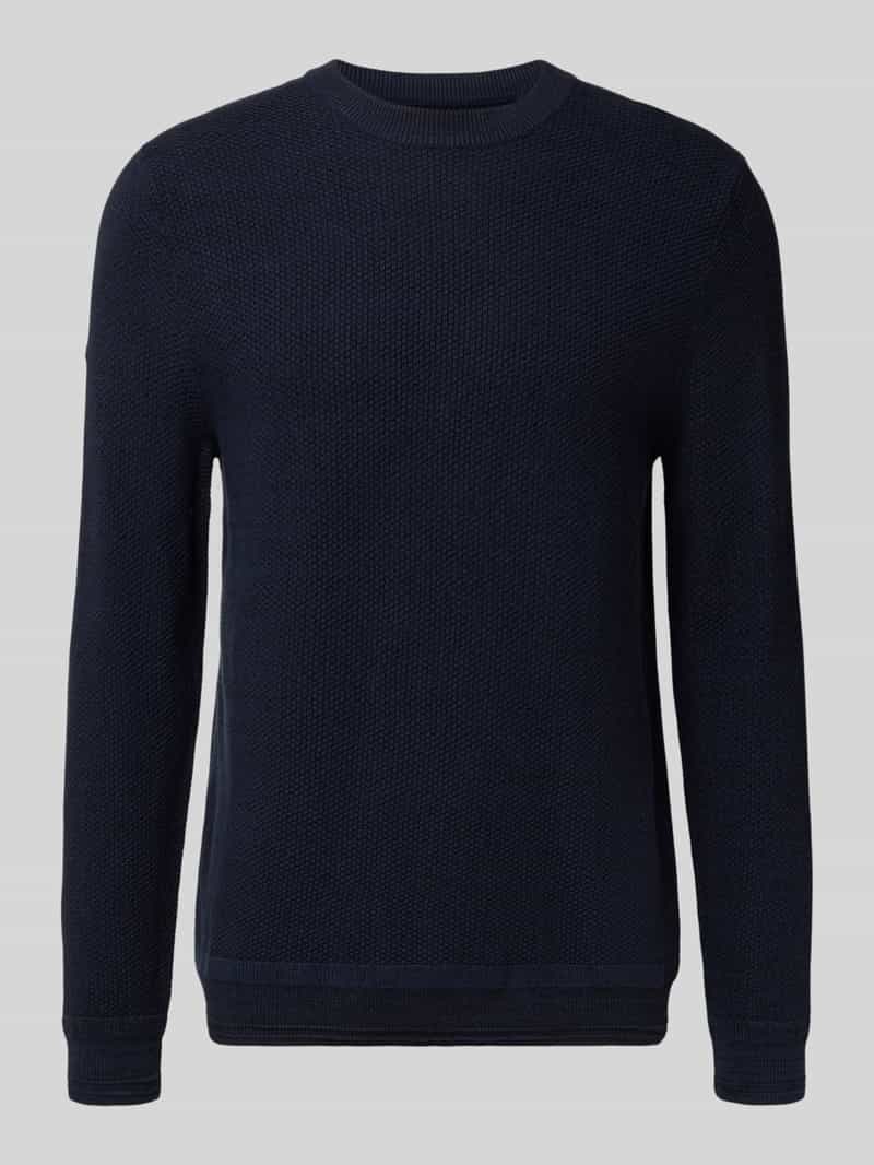 Superdry Gebreide pullover met ribboorden