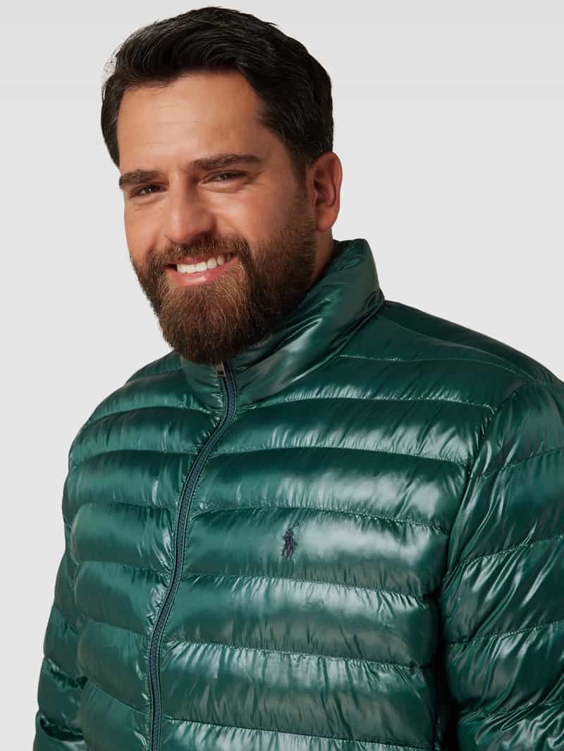 Polo Ralph Lauren Big & Tall Gewatteerd jack met labelstitching