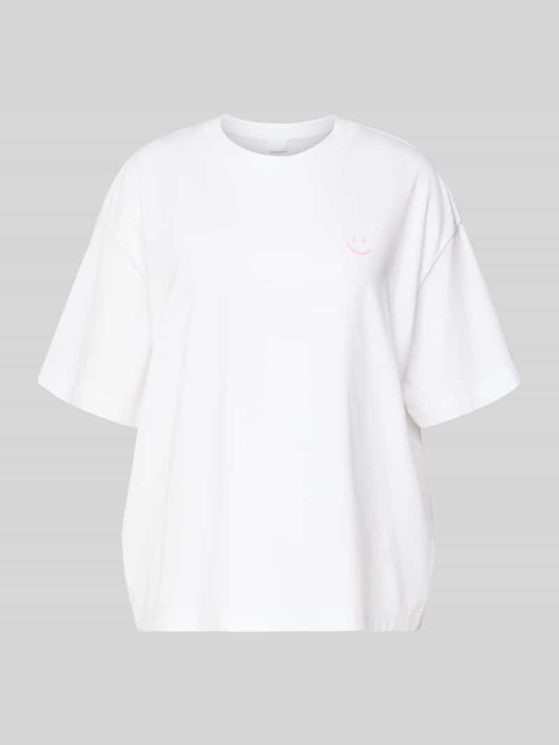 Mey Pyjamabovendeel met motiefprint wit, foto 4