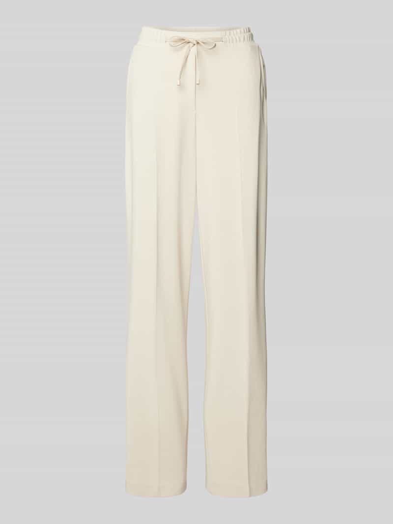 OPUS PANTS Wide leg stoffen broek met steekzakken model 'Macie'
