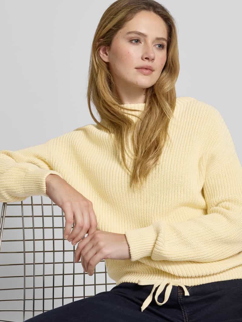 Jake*s Casual Oversized gebreide pullover van viscose