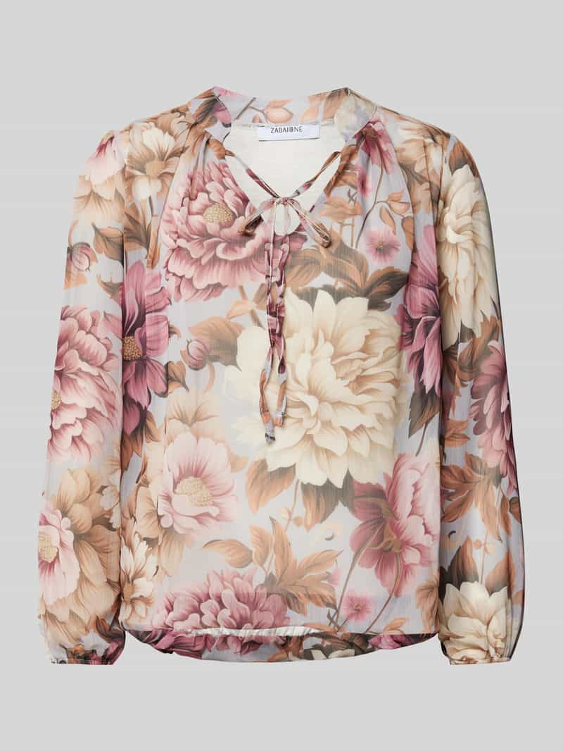 ZABAIONE Regular fit blouse met V-hals