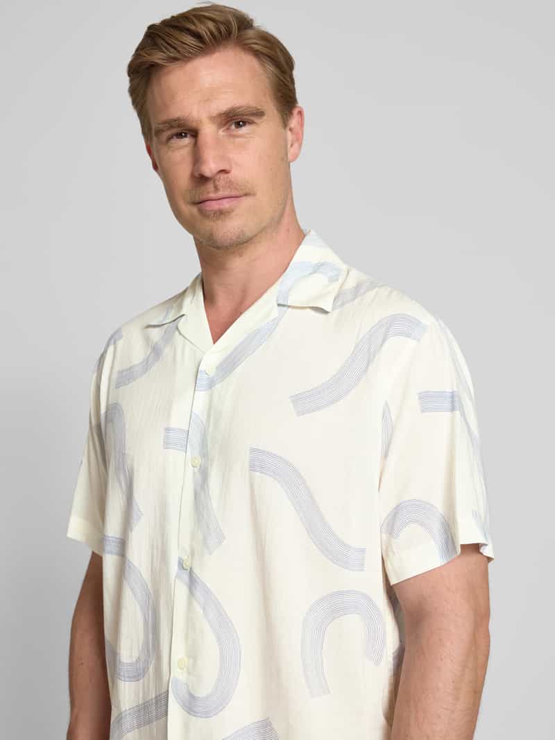 Selected Homme Relaxed fit vrijetijdsoverhemd van een mix van katoen en modal
