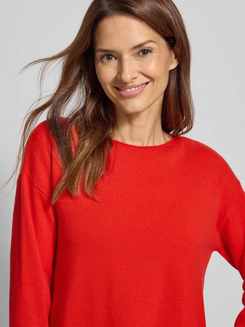 BRAX Wollen pullover met boothals model 'STYLE.LIZ'