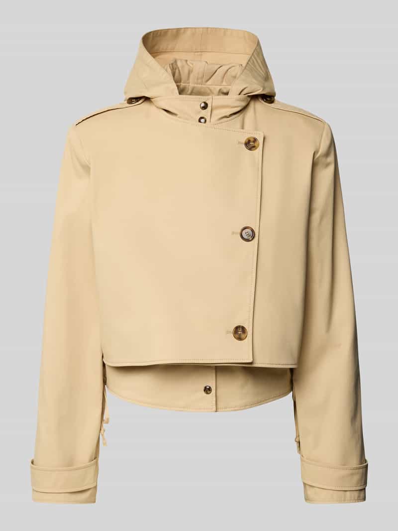 Bash Jack met asymmetrische knoopsluiting model 'TRENCH THYM'
