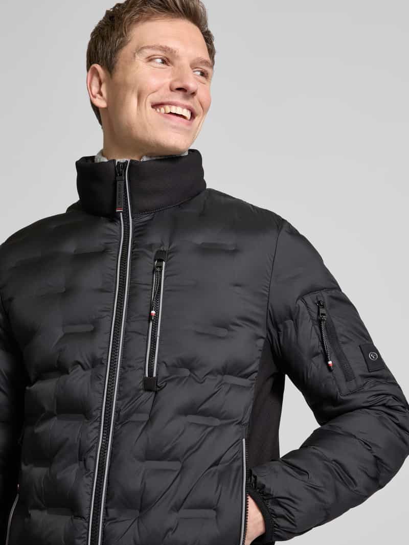 Tom Tailor Regular fit functioneel jack met paspelzak op de borst