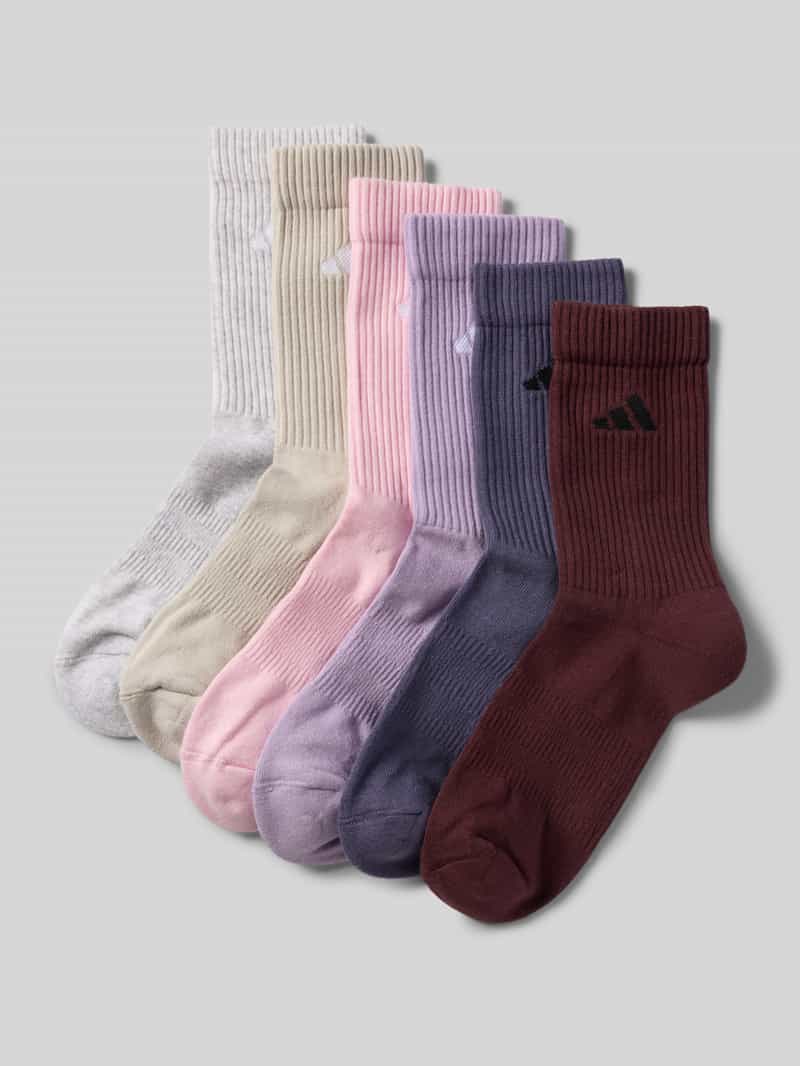 adidas Sportswear Sokken met logoprint in een set van 6 paar