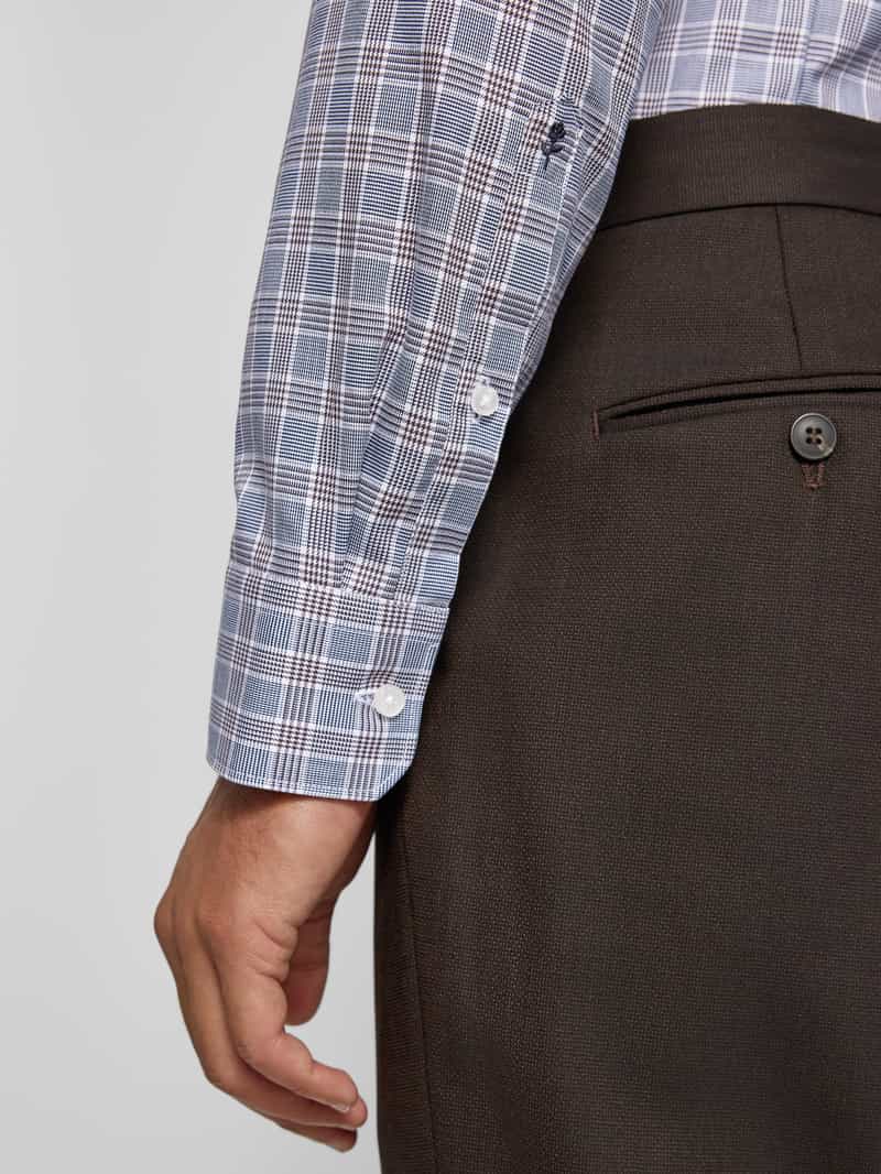 seidensticker Slim fit zakelijk overhemd met knoopsluiting