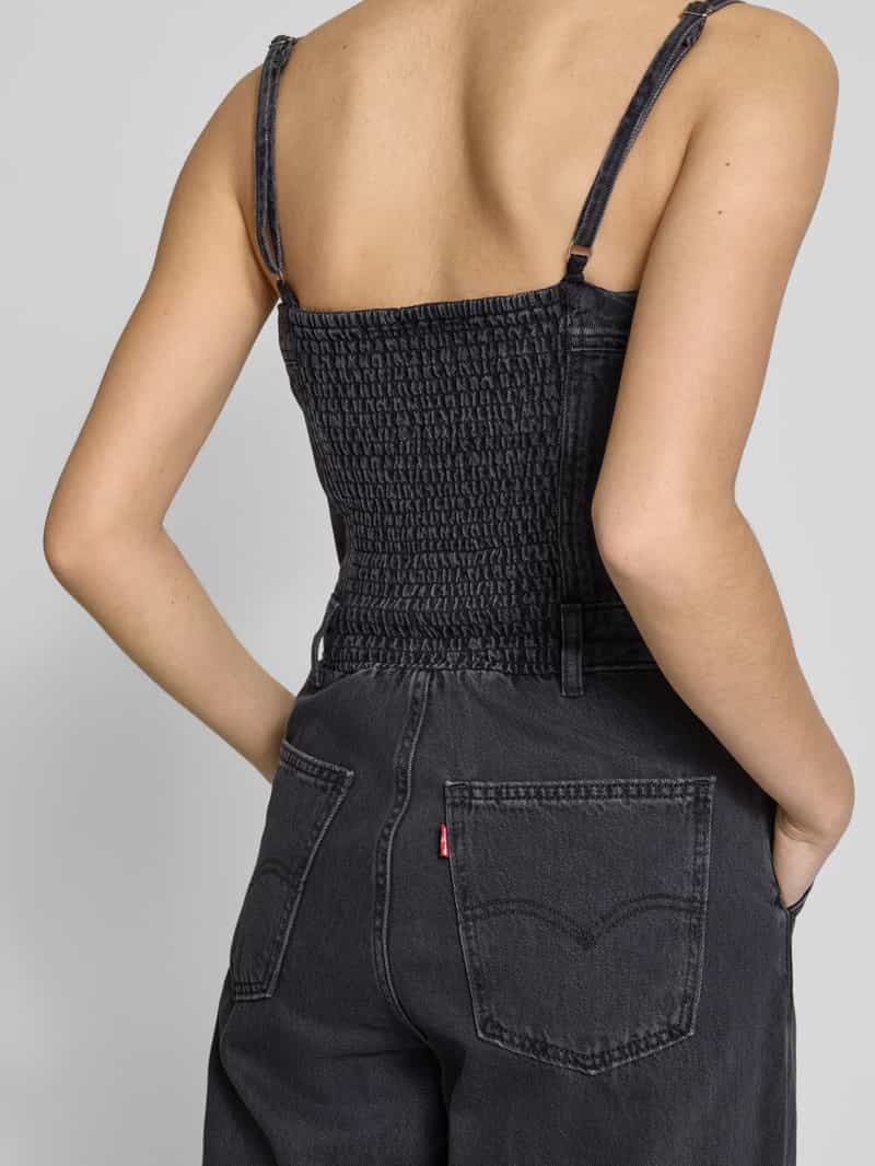 Levi's Jeansjumpsuit met verstelbare bandjes model 'SURPLUS ROMPER'