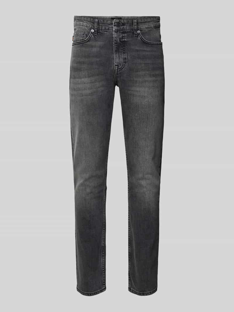 Boss Orange Slim fit jeans van katoenmix model 'DELAWARE'