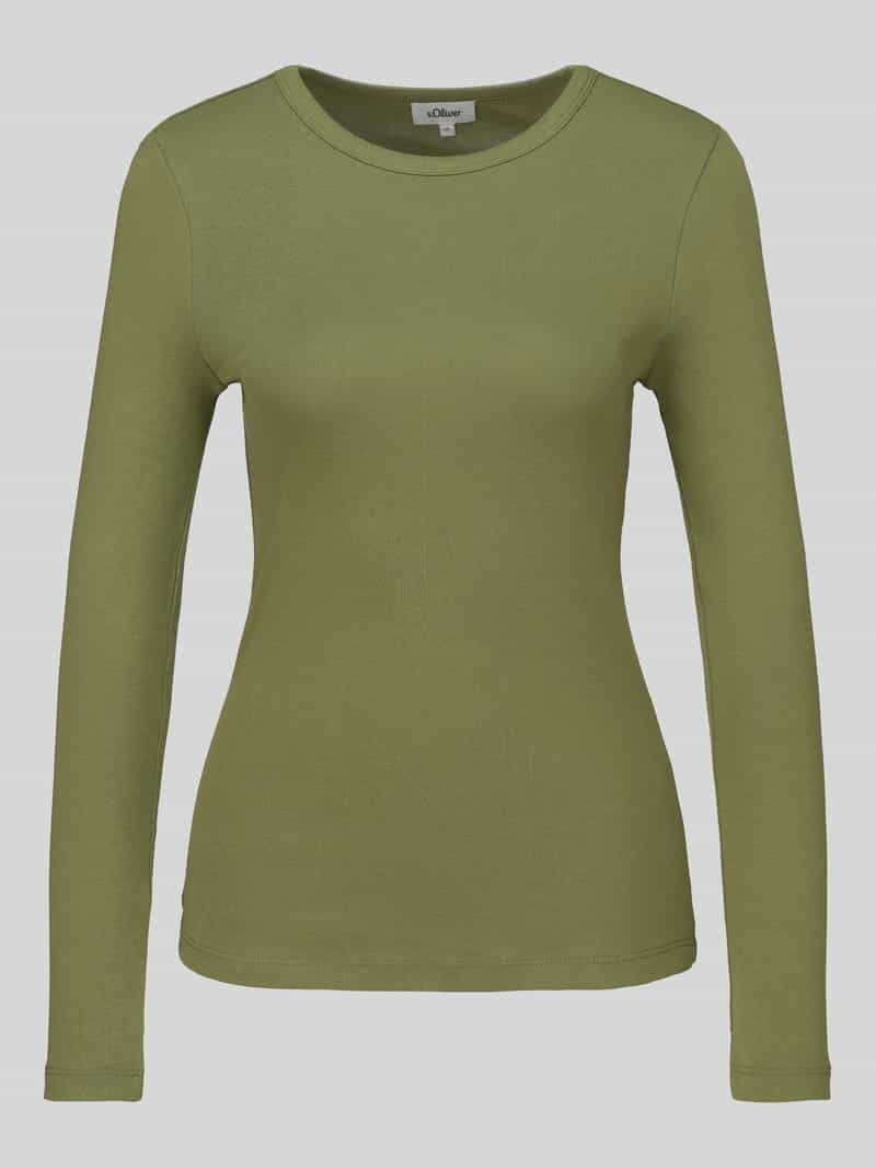 s.Oliver - female - T-shirt met lange mouwen in slim fit