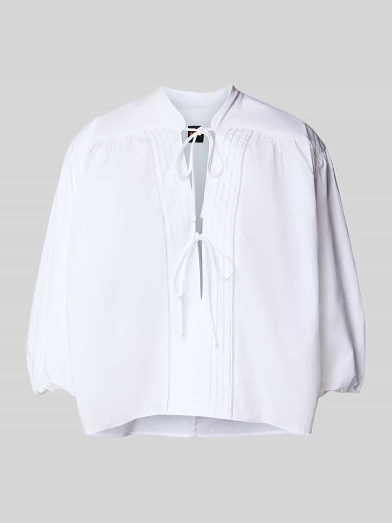 Boss Orange Loose fit blouseshirt van puur katoen model 'BALES'