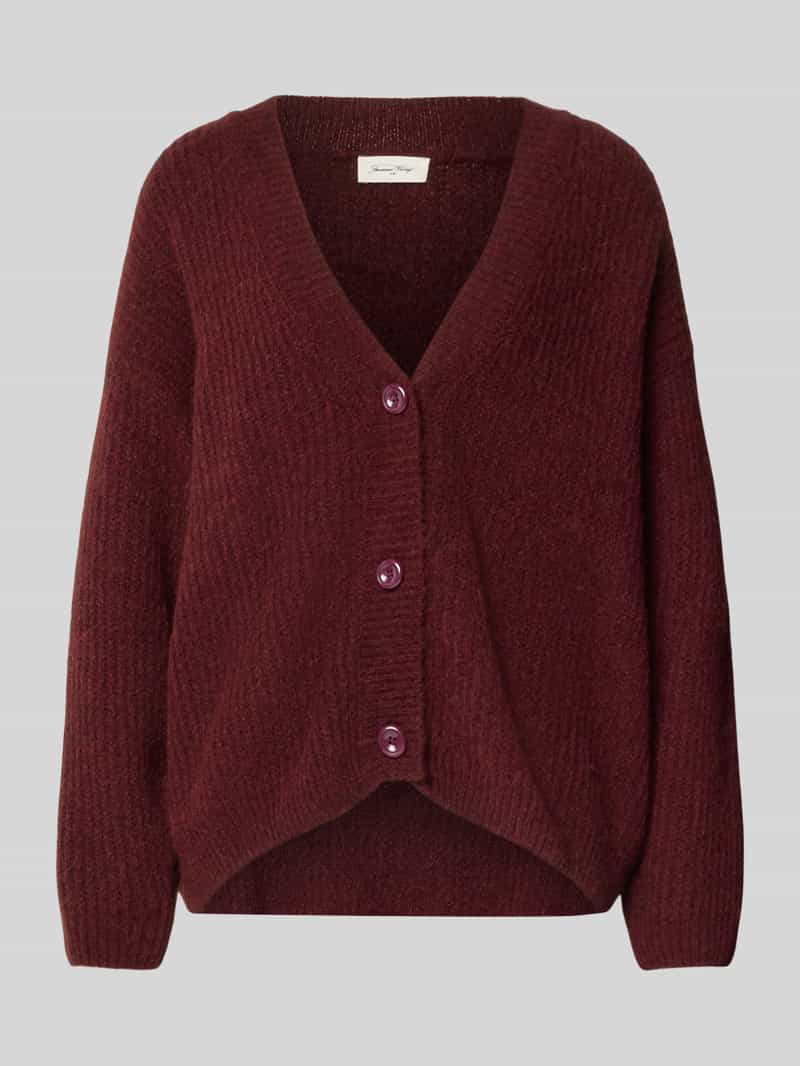 American vintage Oversized cardigan met alpaca-aandeel model 'East'