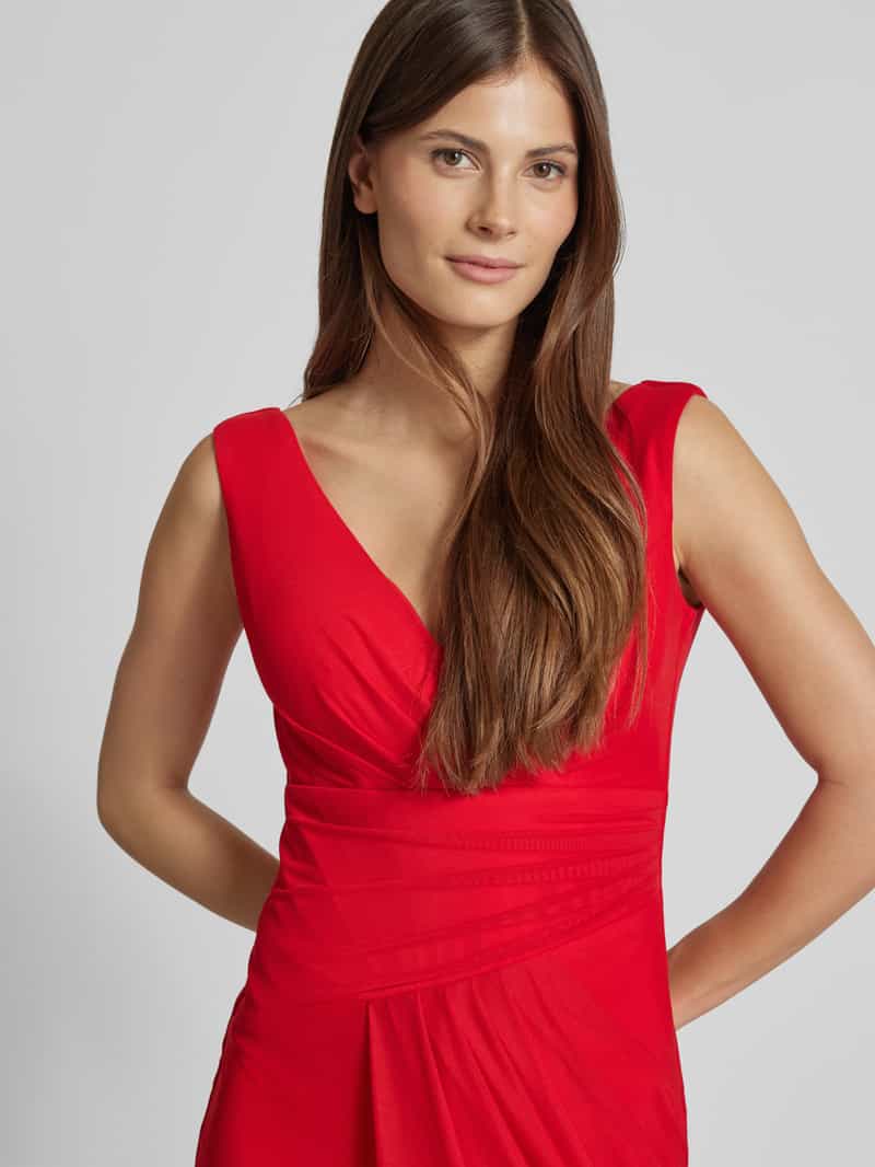 TROYDEN COLLECTION Avondjurk met tailleband