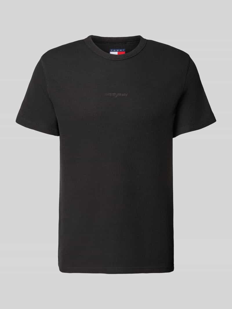 Tommy Jeans Slim fit gebreide pullover van puur katoen