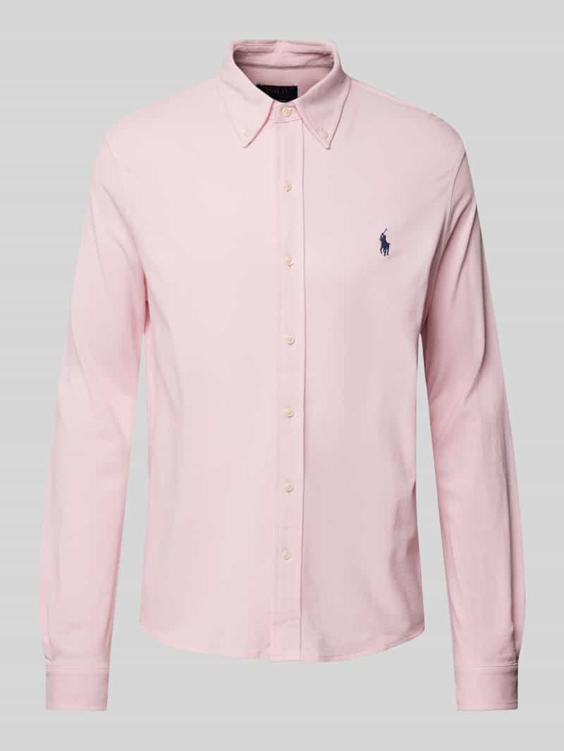 Polo Ralph Lauren Slim fit vrijetijdsoverhemd met logostitching