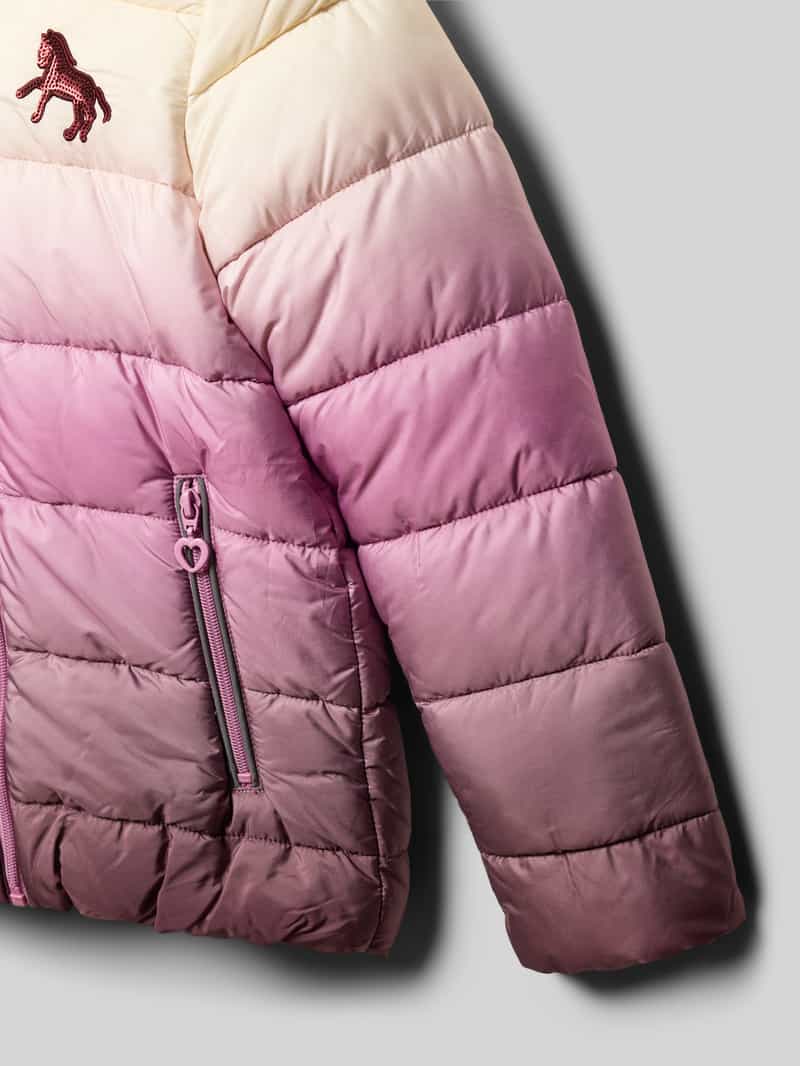 s.Oliver RED LABEL Regular fit gewatteerd jack met pailletten