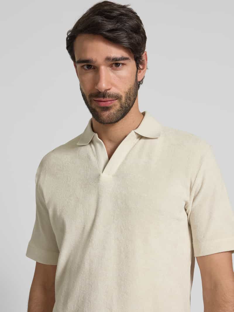 Marc O'Polo Regular fit poloshirt van badstof van katoen