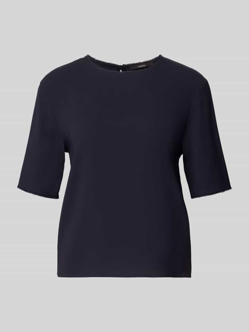 Regular fit T-shirt met ronde hals