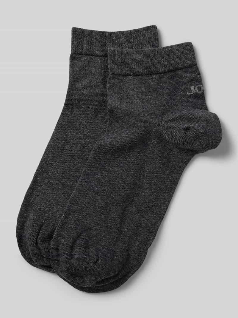 Sneakersokken met labeldetail