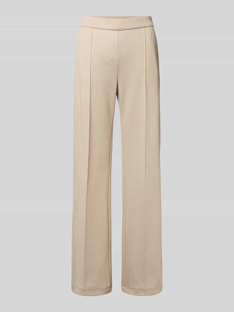 MAC Wide leg broek met elastische band model 'Chiara'