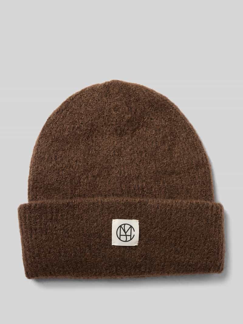 MSCH Copenhagen Beanie met alpaca en labelpatch