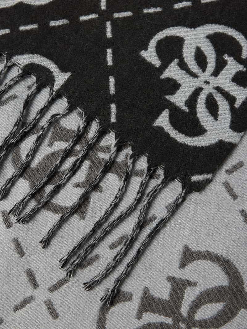 Guess Sjaal met viscose model 'Jacquard'