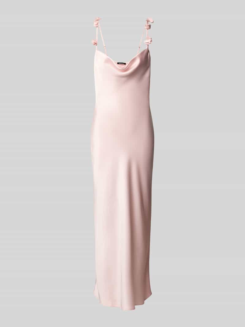 Gina Tricot Midi-jurk met cascadehals