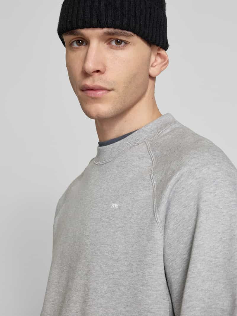 Wood Oversized sweatshirt met opstaande kraag