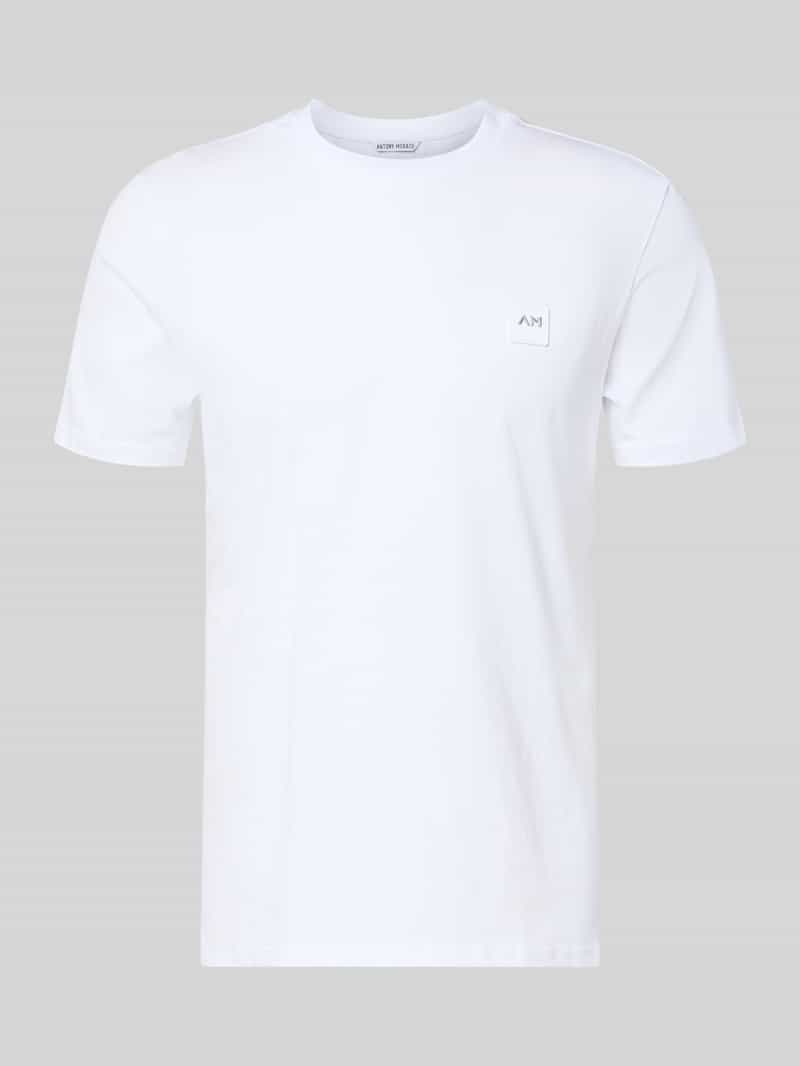 Antony Morato T-shirt met labeldetail