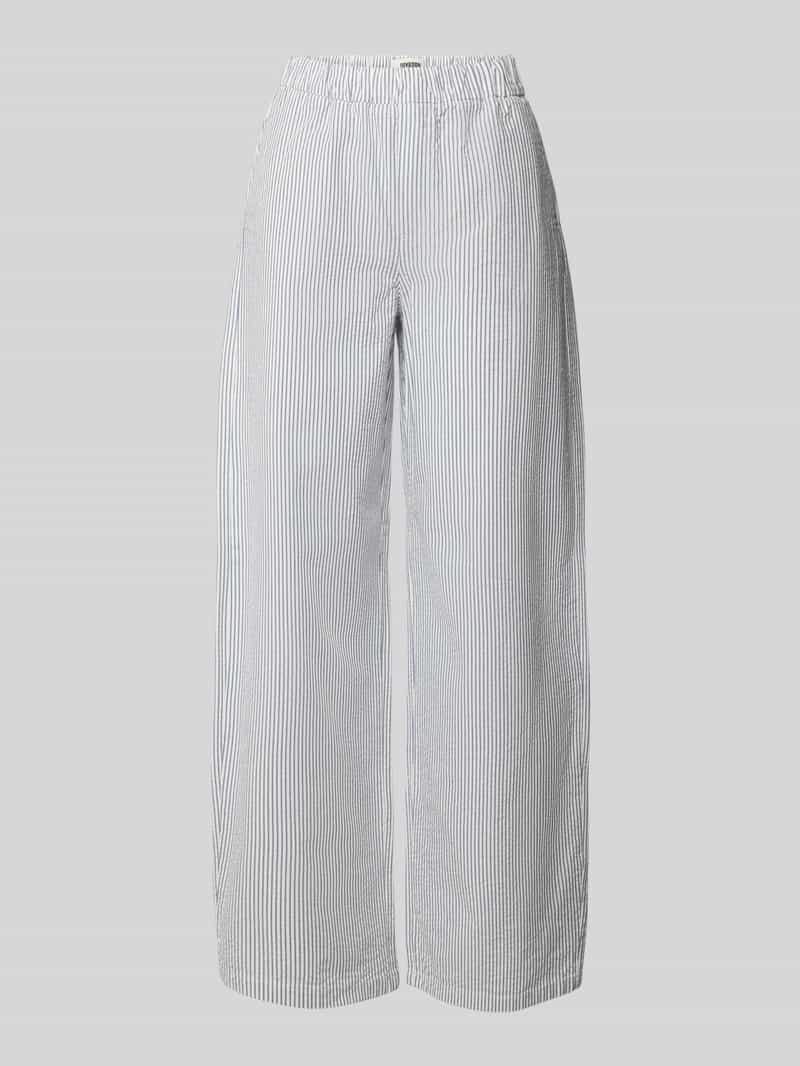 drykorn Wide leg stoffen broek met elastische band model 'CONSIDER'