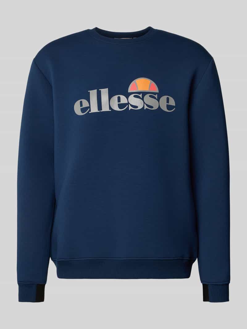 Ellesse Sweatshirt met labelprint model 'CORVARO'