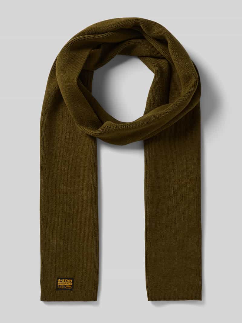 G-Star Raw Sjaal met labeldetail