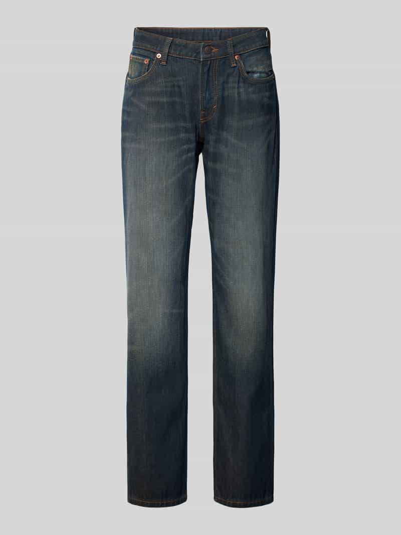 Weekday Straight fit jeans met 5-pocketmodel model 'Arrow'