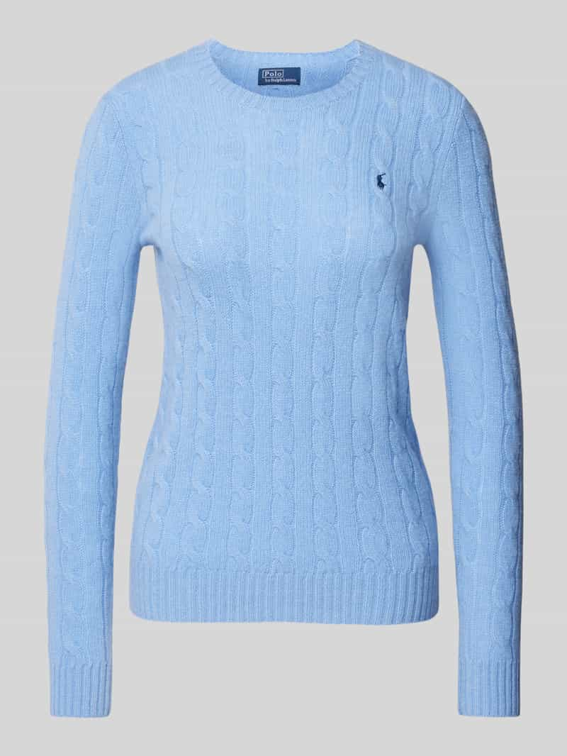 Polo Ralph Lauren Pullover met kabelpatroon, model 'JULIANNA'