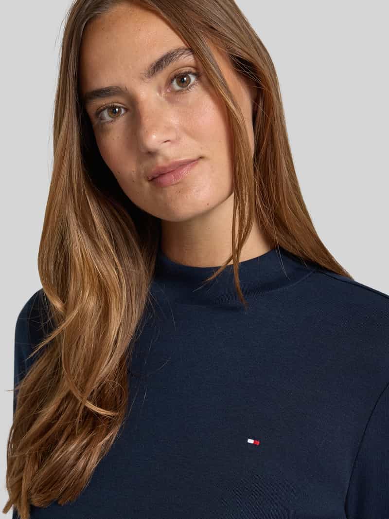Tommy Hilfiger Slim fit shirt met lange mouwen van puur katoen