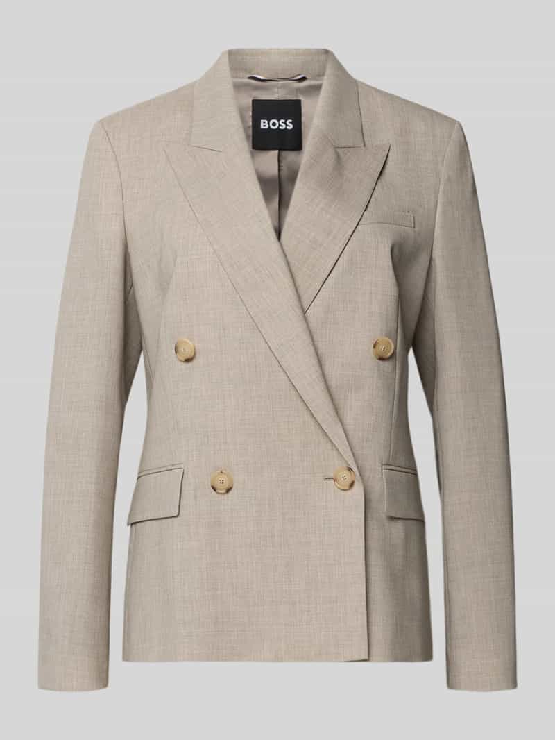Boss Regular fit blazer van pure scheerwol model 'JALETO9'