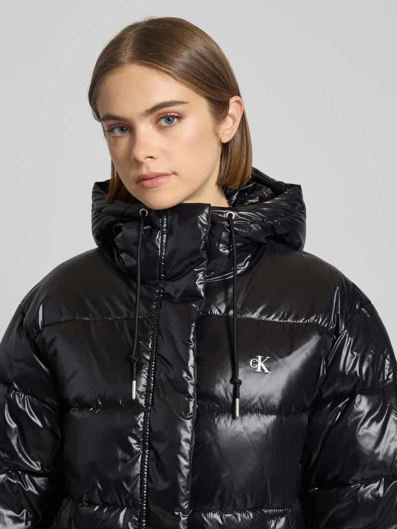 Calvin Klein Jeans Gewatteerd jack met logo model 'SHINE PUFFER JACKET'