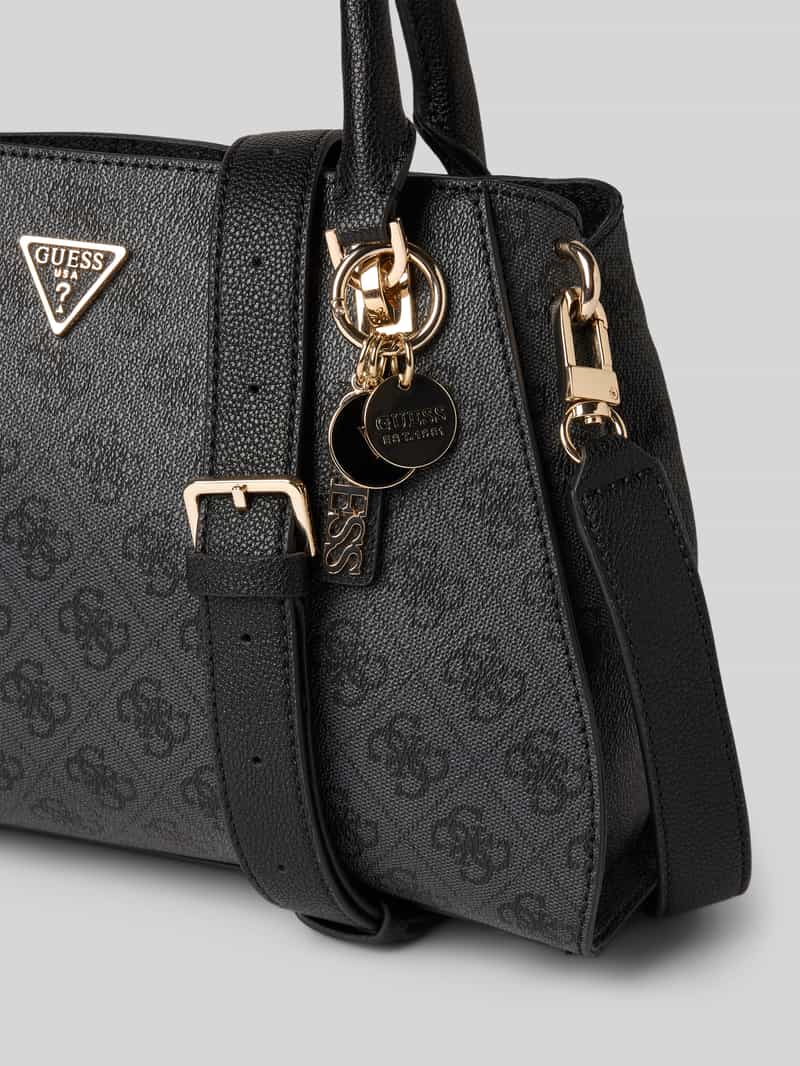 Guess Handtas met labelapplicatie model 'NOELLE II'