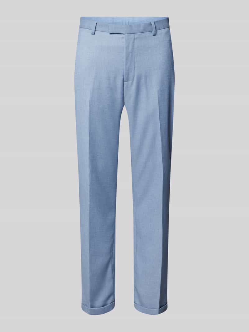MCNEAL Slim fit pantalon met linnen