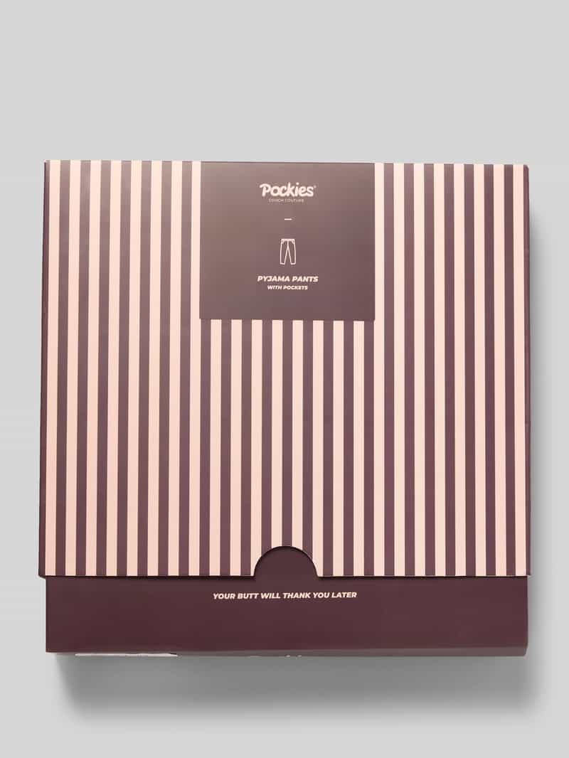 POCKIES Regular fit pyjamabroek met elastische band