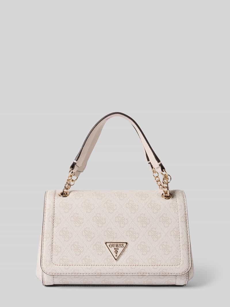 Guess Handtas met labelapplicatie model 'NOELLE'