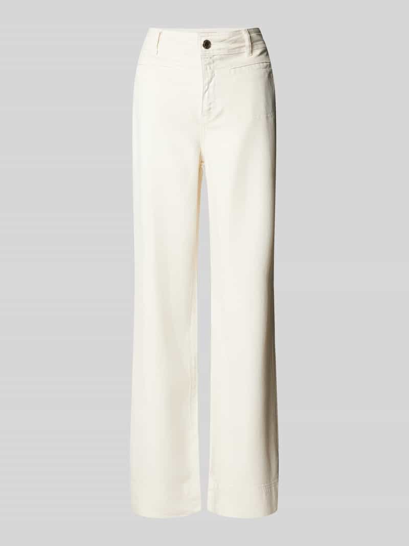 MOS MOSH Wide leg jeans met strookzakken model 'SOEY BEAUMONT'