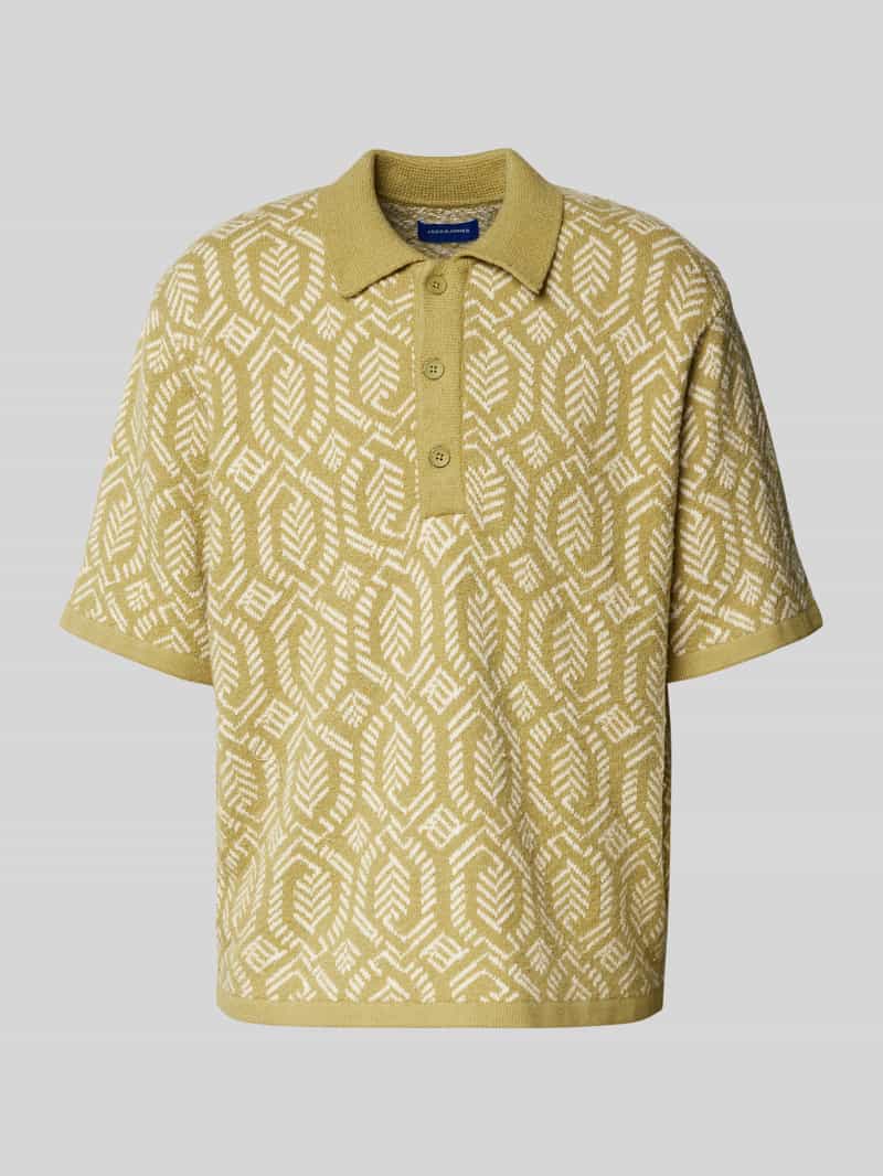 jack & jones Regular fit poloshirt met knoopsluiting model 'ACAPULCO'